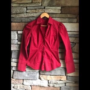 Express Essential Red Blouse -Size XS- EUC